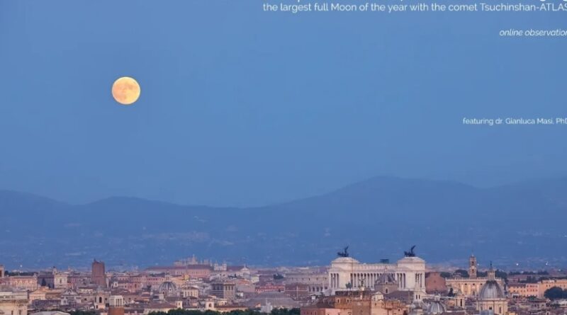 Superluna e cometa: spettacolo imperdibile il 17 ottobre, come vederle